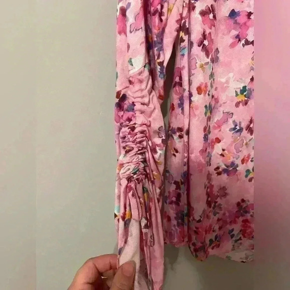 Soft Surroundings Brialla Top Floral 3/4 Sleeve Size Medium - Picture 5 of 11
